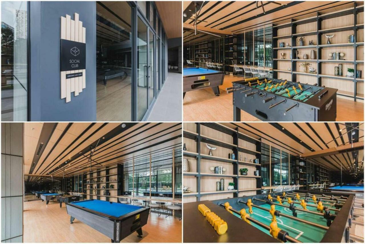 Ideo O2 Bitec Bts Bangna 400M Can Cook Free Swimming Pool Wifi Gym Sauna Apartman Bangkok Kültér fotó